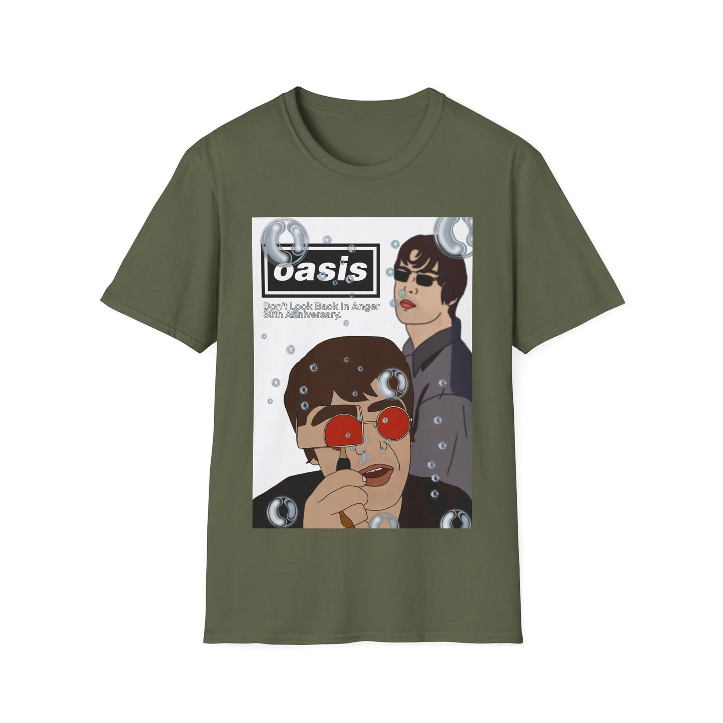 Oasis Don’t Look Back In Anger 30th Anniversary T-Shirt | More Jam
