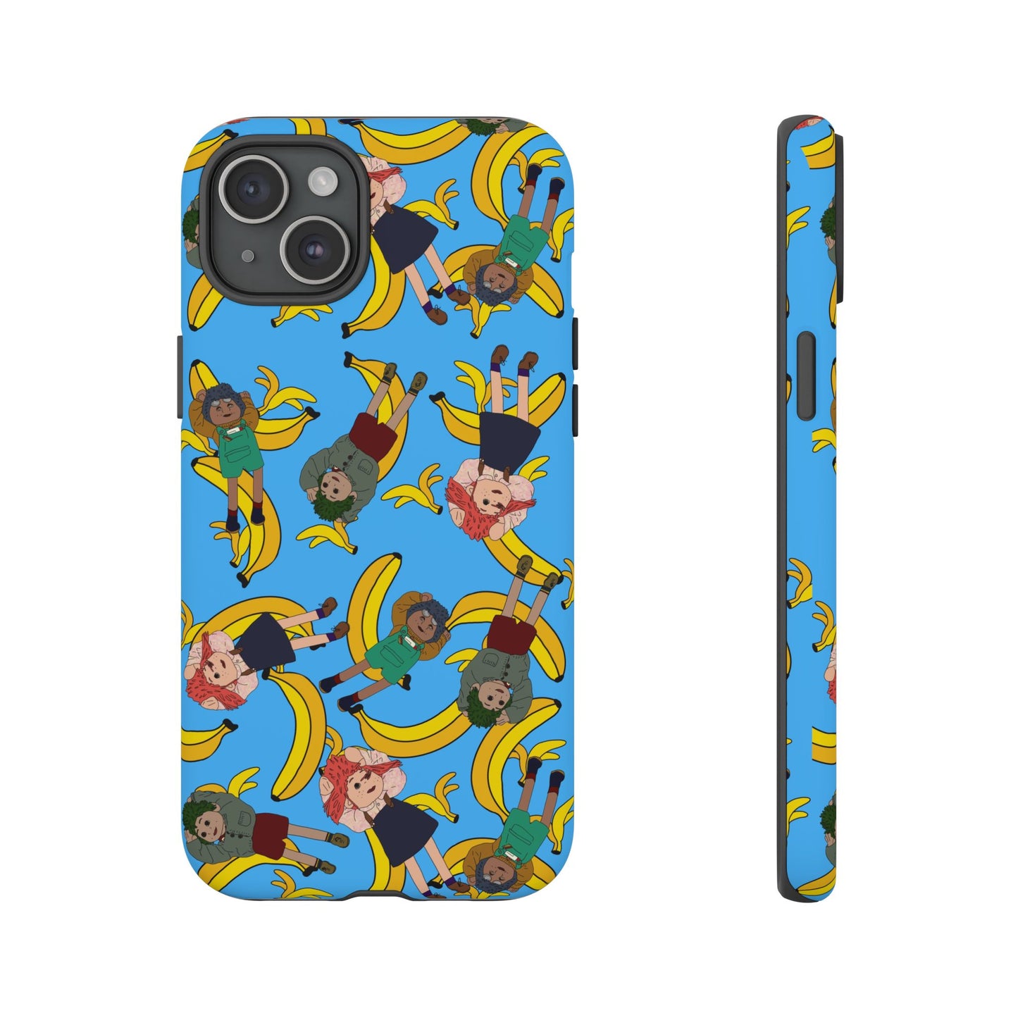Banana Tots Pattern Phone Case — Cute Cartoon Phone Cover
