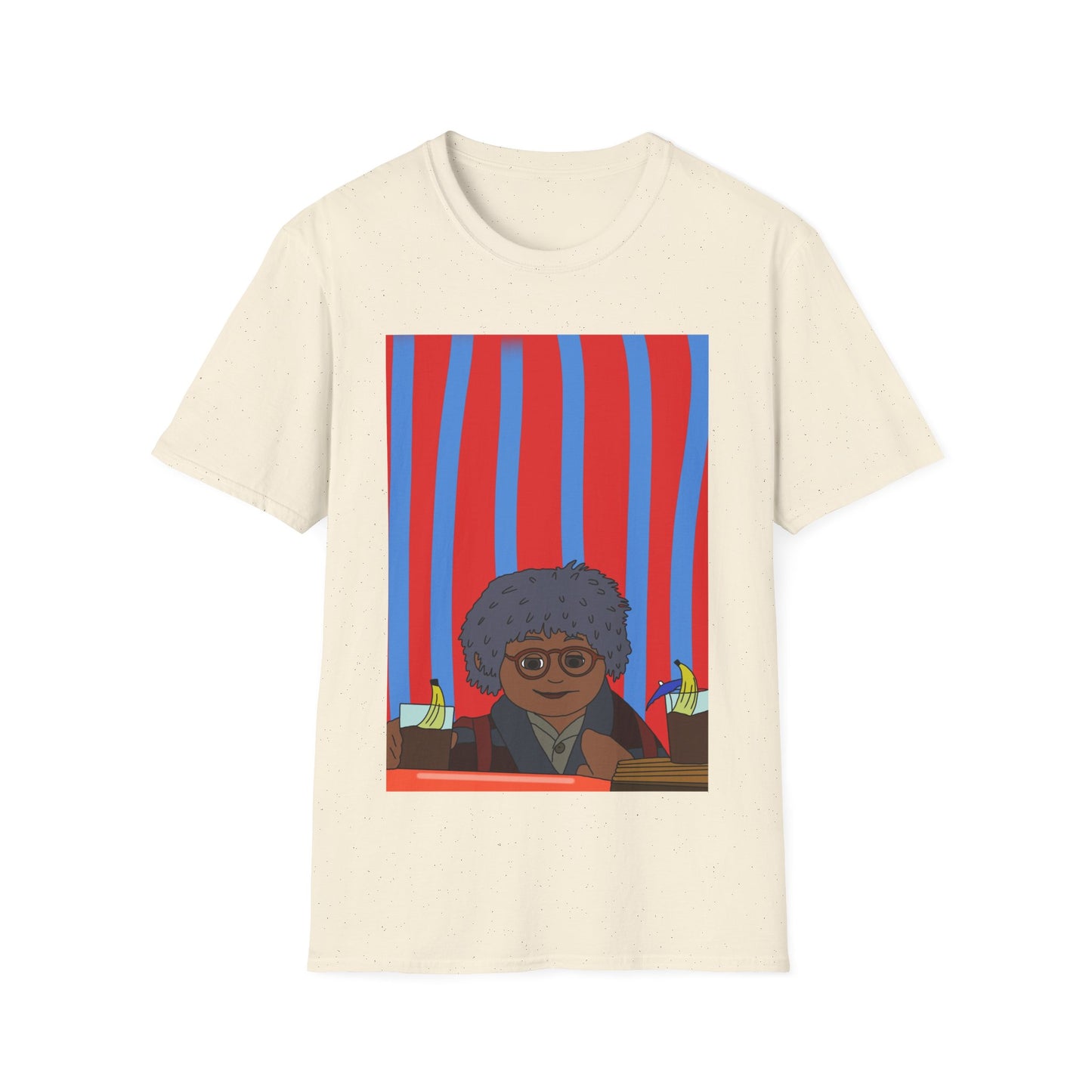 Tom Cocoa Banana T-Shirt — Colourful Illustration Tee