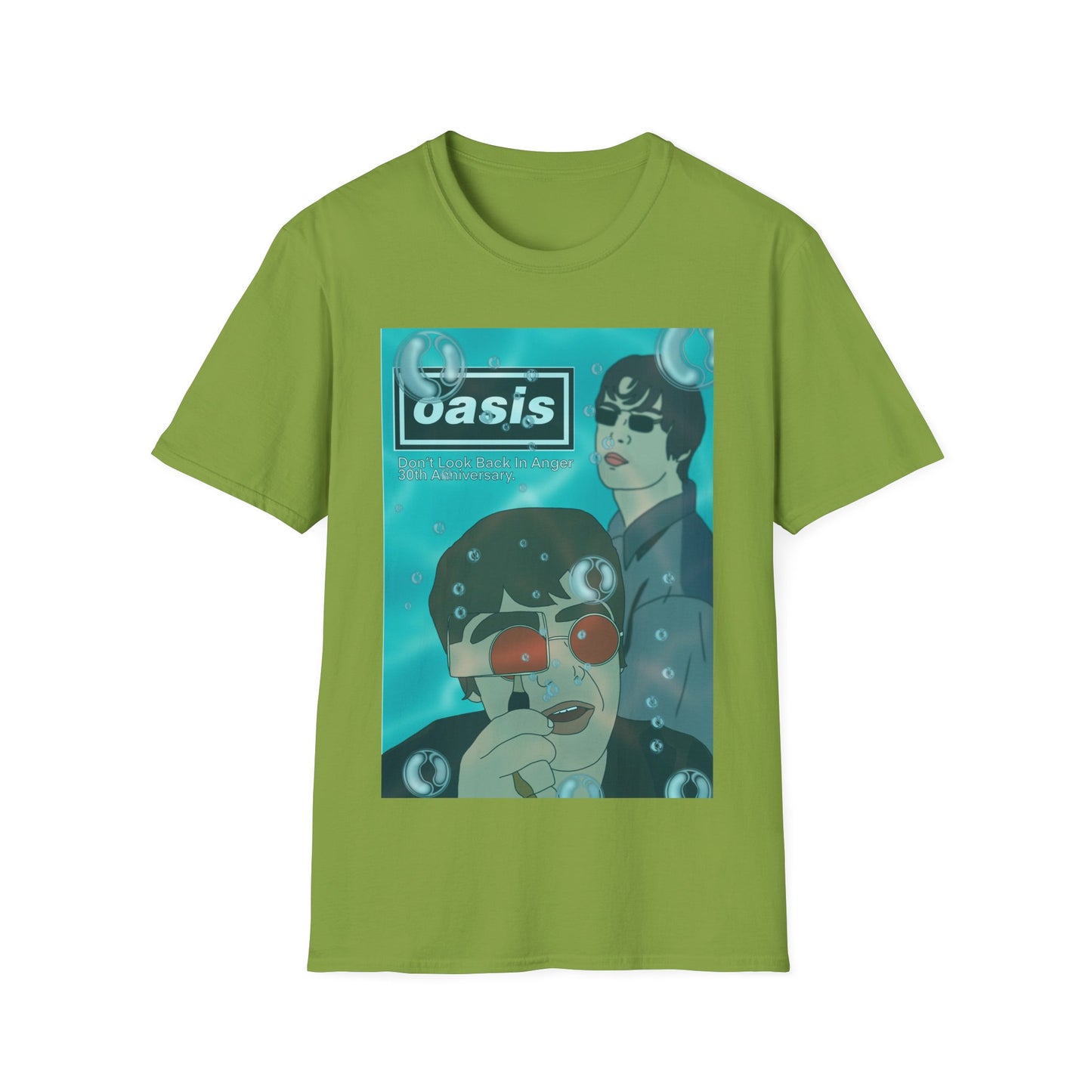 Oasis Don’t Look Back In Anger 30th Anniversary T Shirt | More Jam