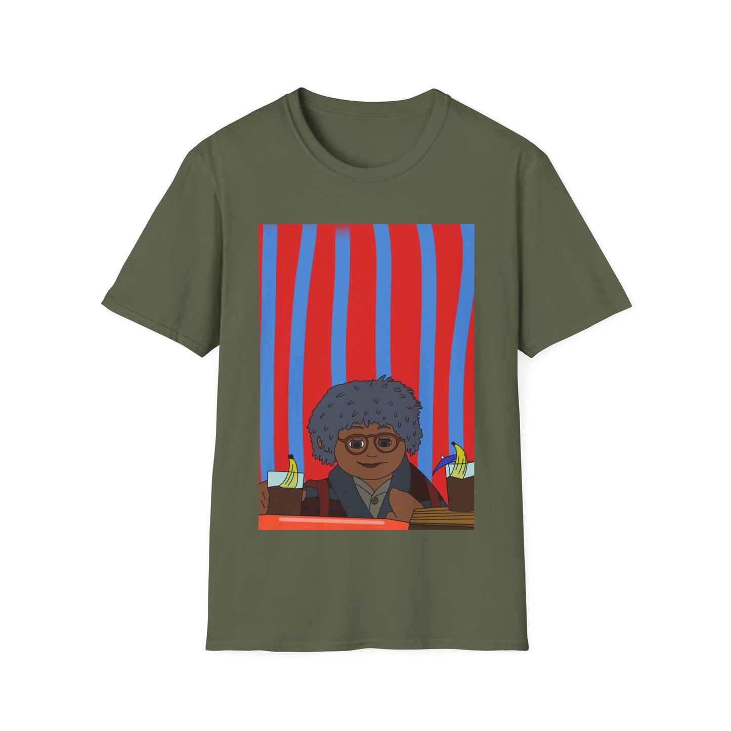 Tom Cocoa Banana T-Shirt — Colourful Illustration Tee