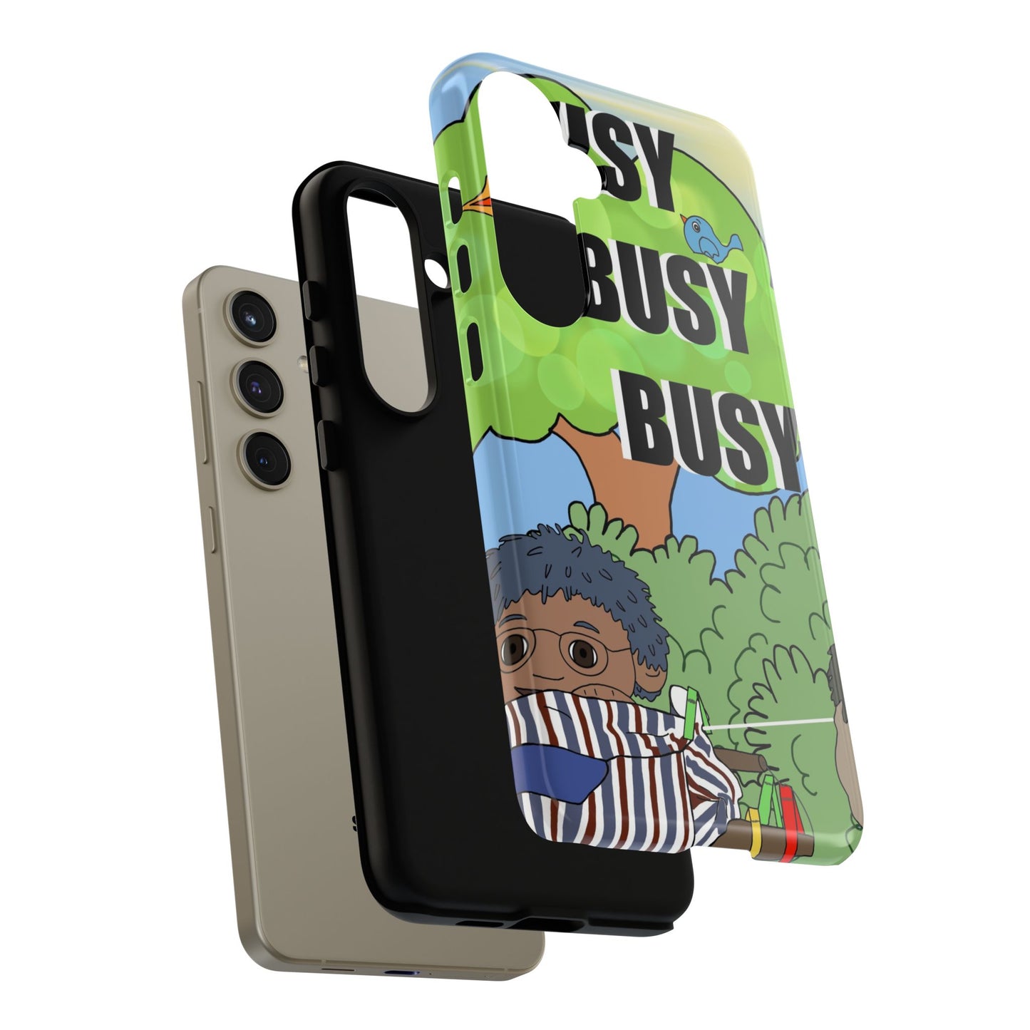 Phone Case — "Busy Busy Busy"
