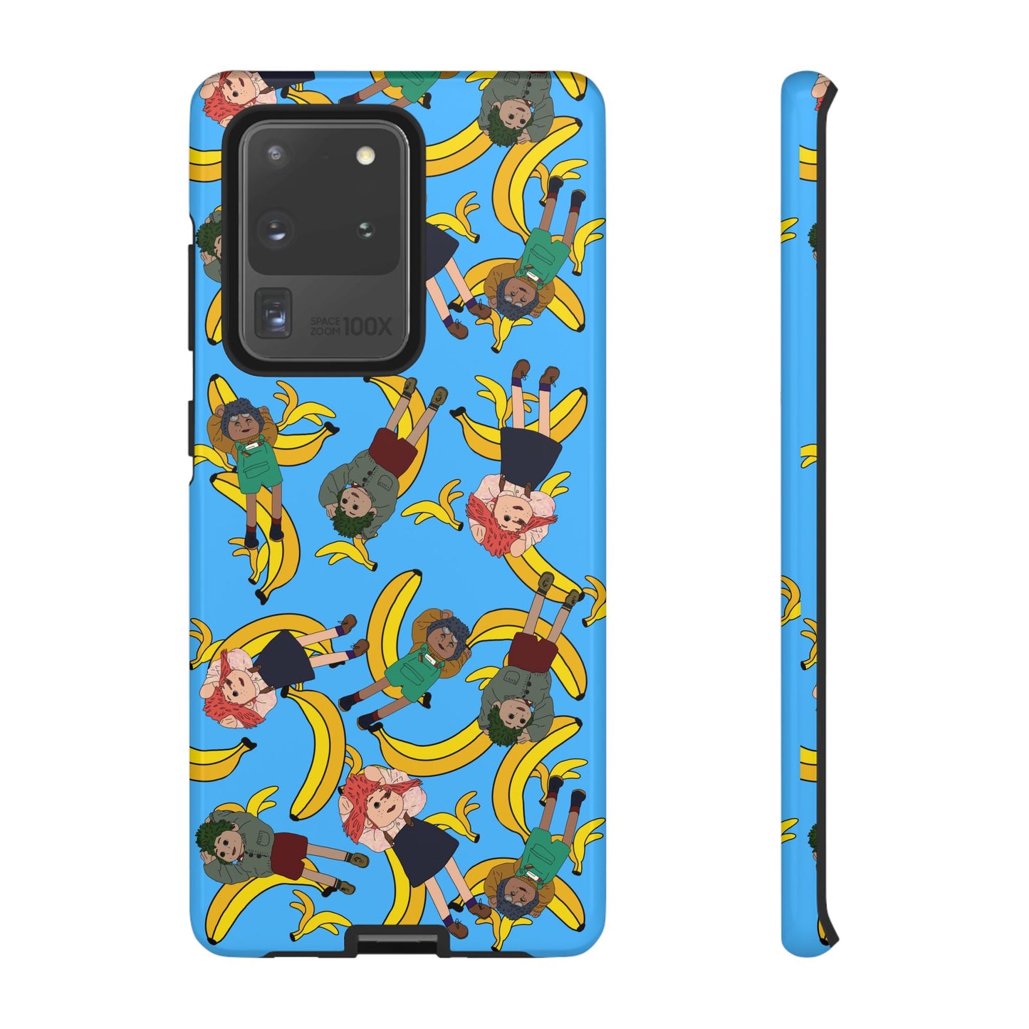 Banana Tots Pattern Phone Case — Cute Cartoon Phone Cover
