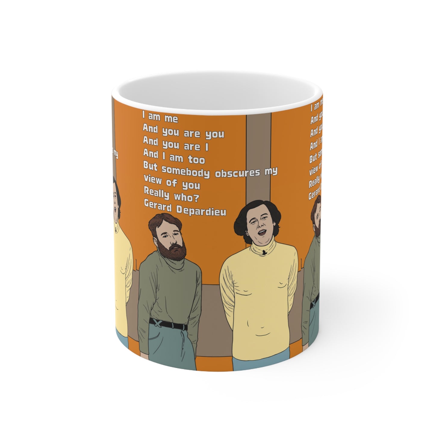 Mulligan & O'Hare Gerard Depardieu | The Smell of Reeves and Mortimer Mug | More Jam