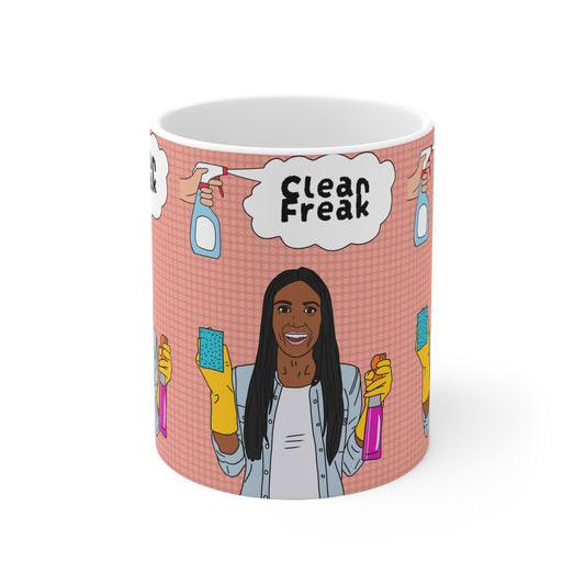 Clean Freak | Funny Mug | More Jam