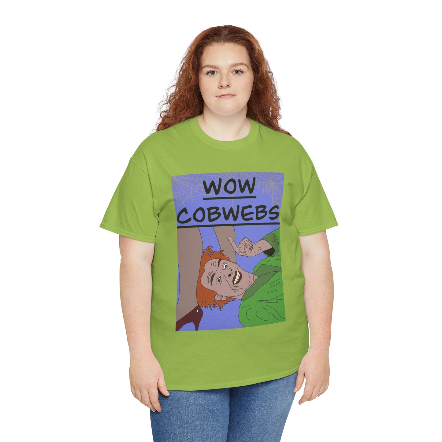 Drop Dead Fred T-Shirt — Funny "Wow Cobwebs" Retro Cartoon Tee