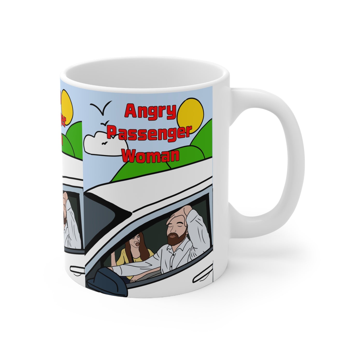 Angry Passenger | Funny Mug | More Jam