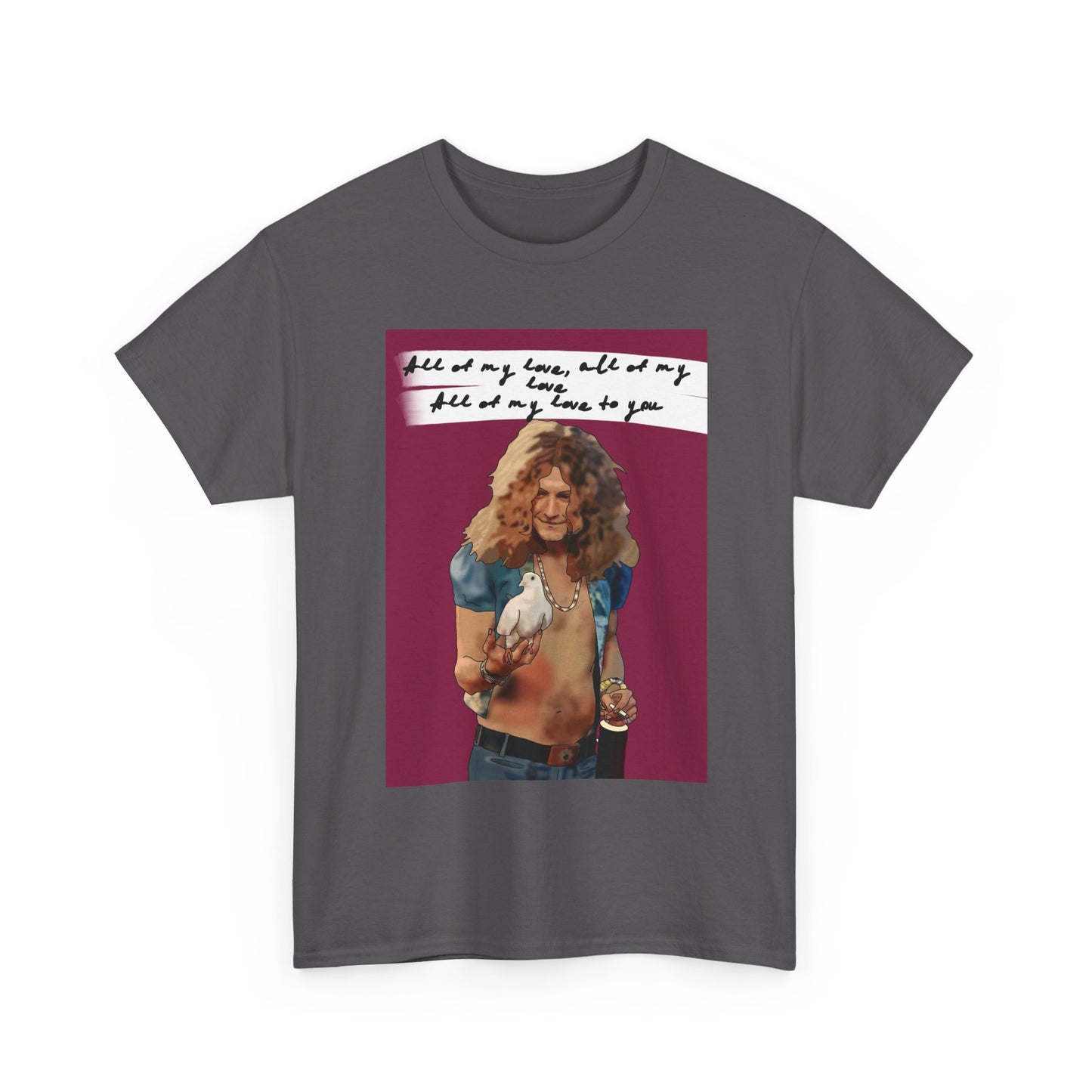 Robert Plant Led Zeppelin lyrics t shirt