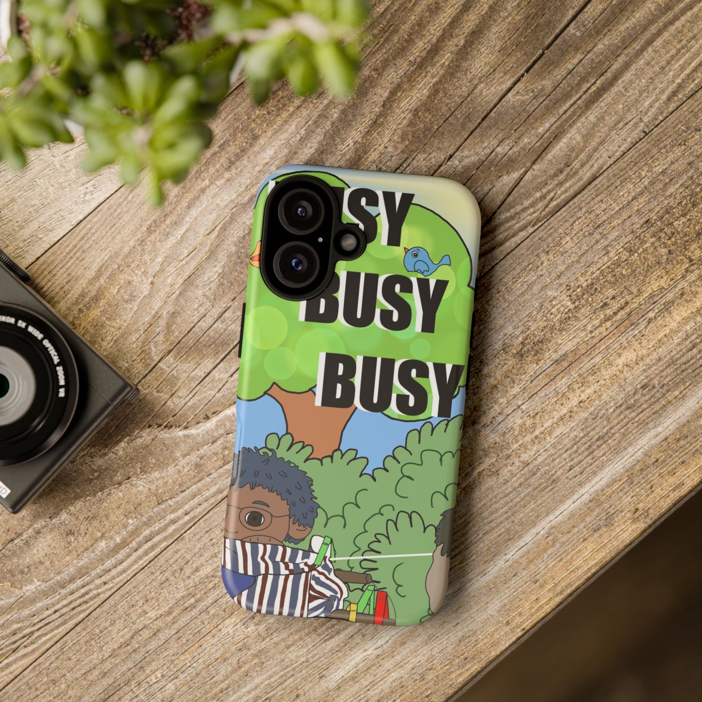 Phone Case — "Busy Busy Busy"