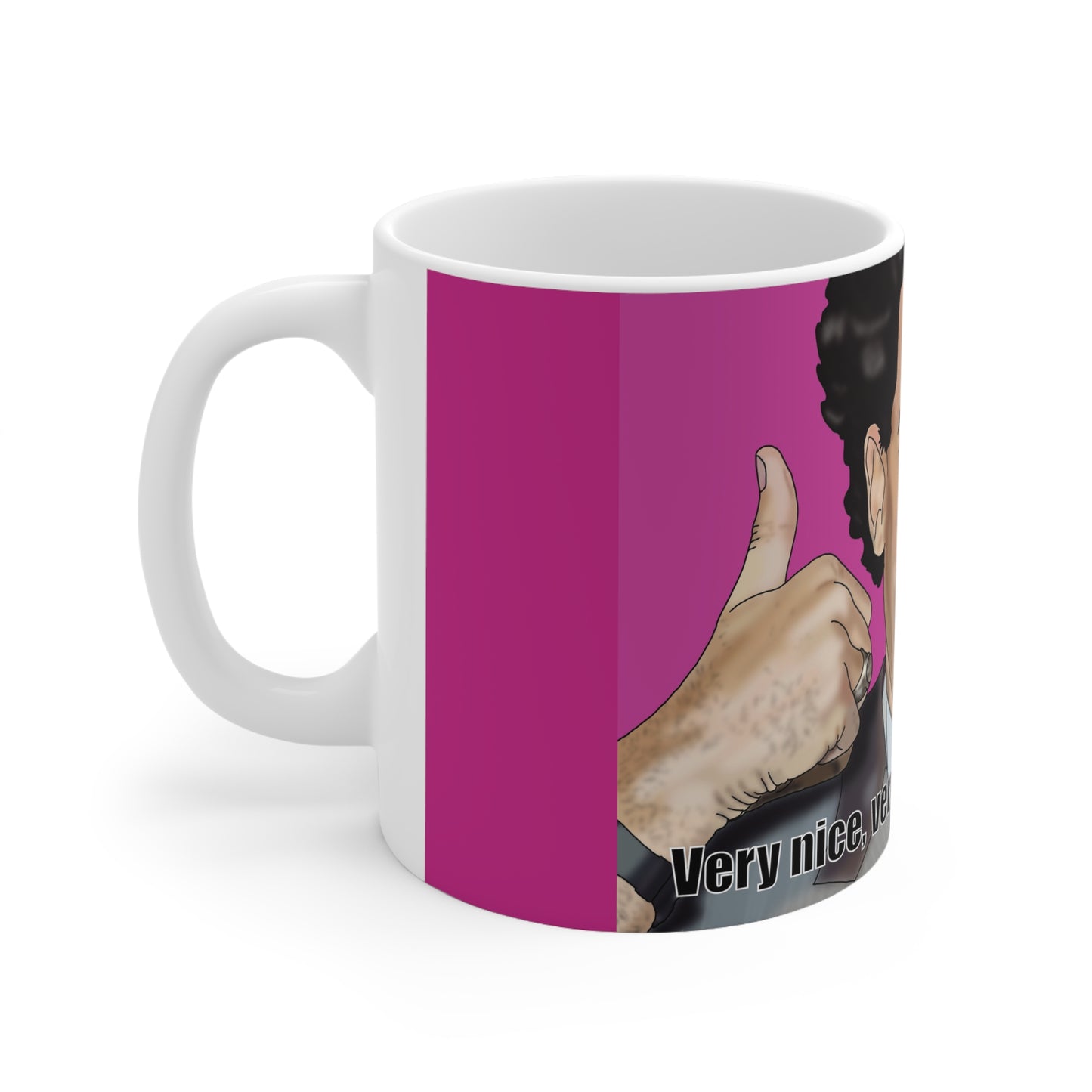 Borat "Very Nice" Ceramic Coffee Mug –