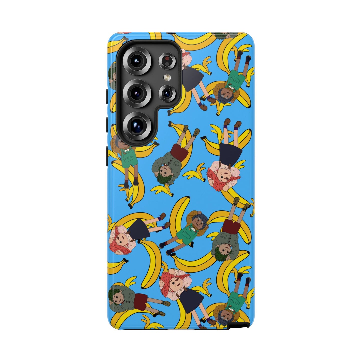 Banana Tots Pattern Phone Case — Cute Cartoon Phone Cover
