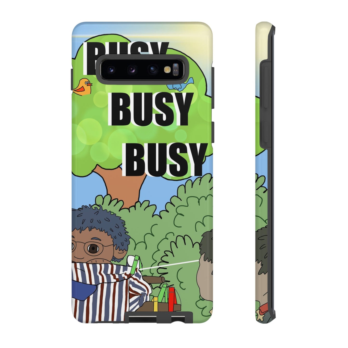 Phone Case — "Busy Busy Busy"