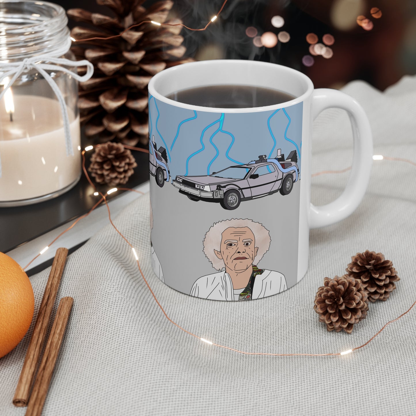 Back To The Future DeLorean | Move Mug | More Jam