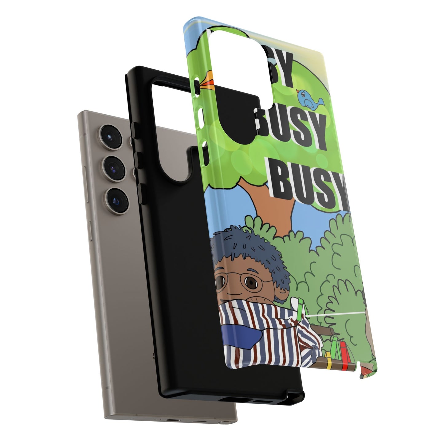 Phone Case — "Busy Busy Busy"