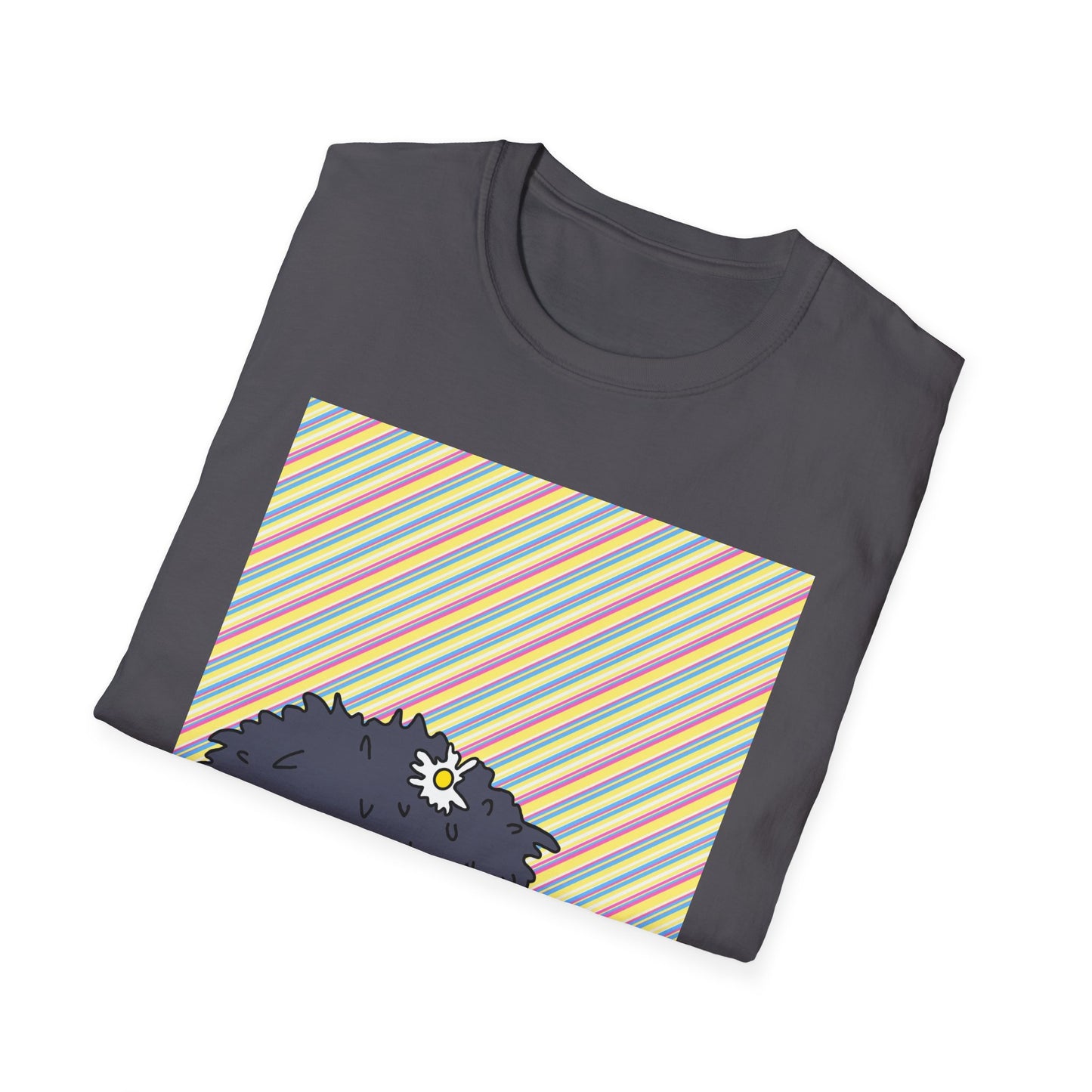 Retro T‑Shirt — Tom Sniffing Flowers Graphic Tee