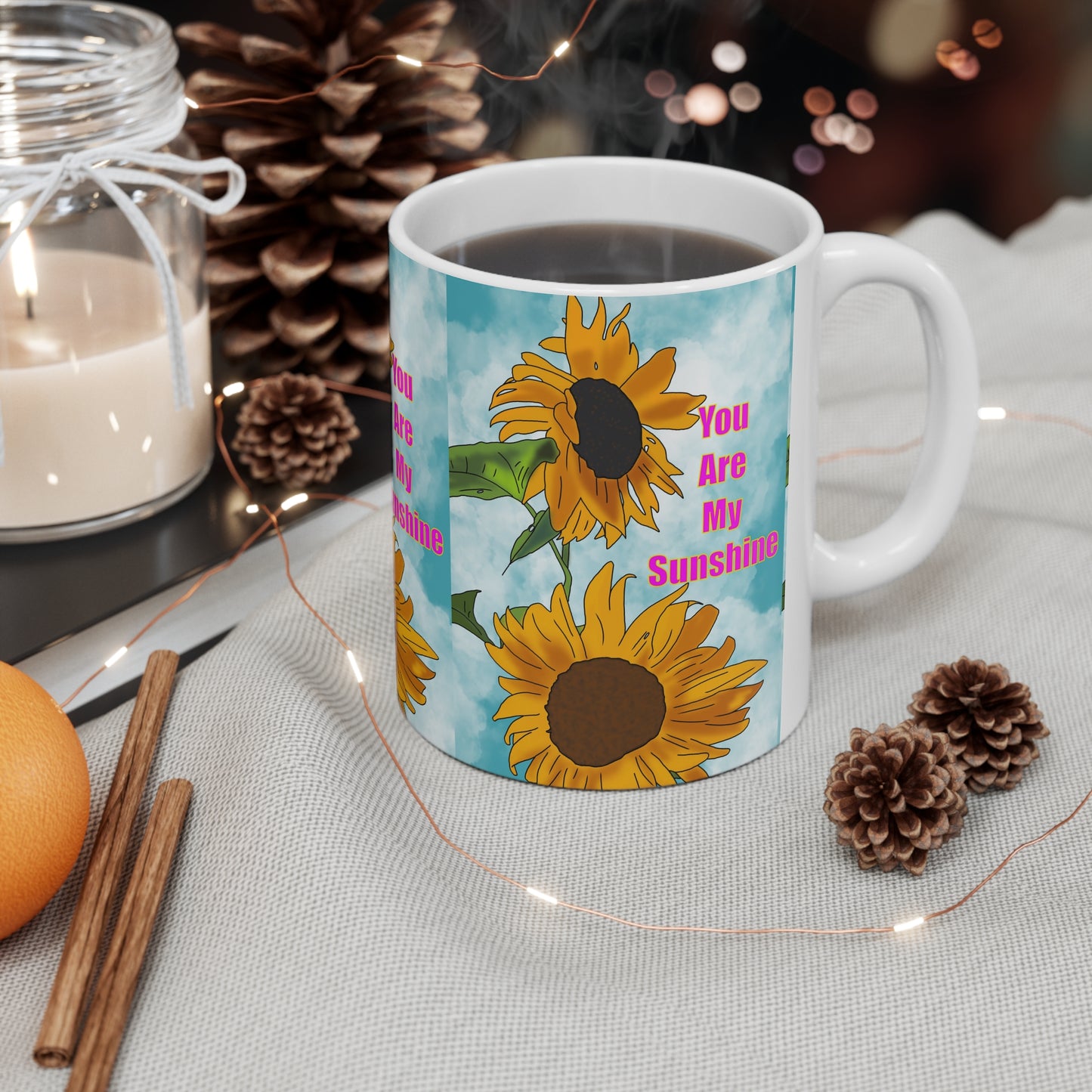 You Are My Sunshine Ceramic Coffee Cup