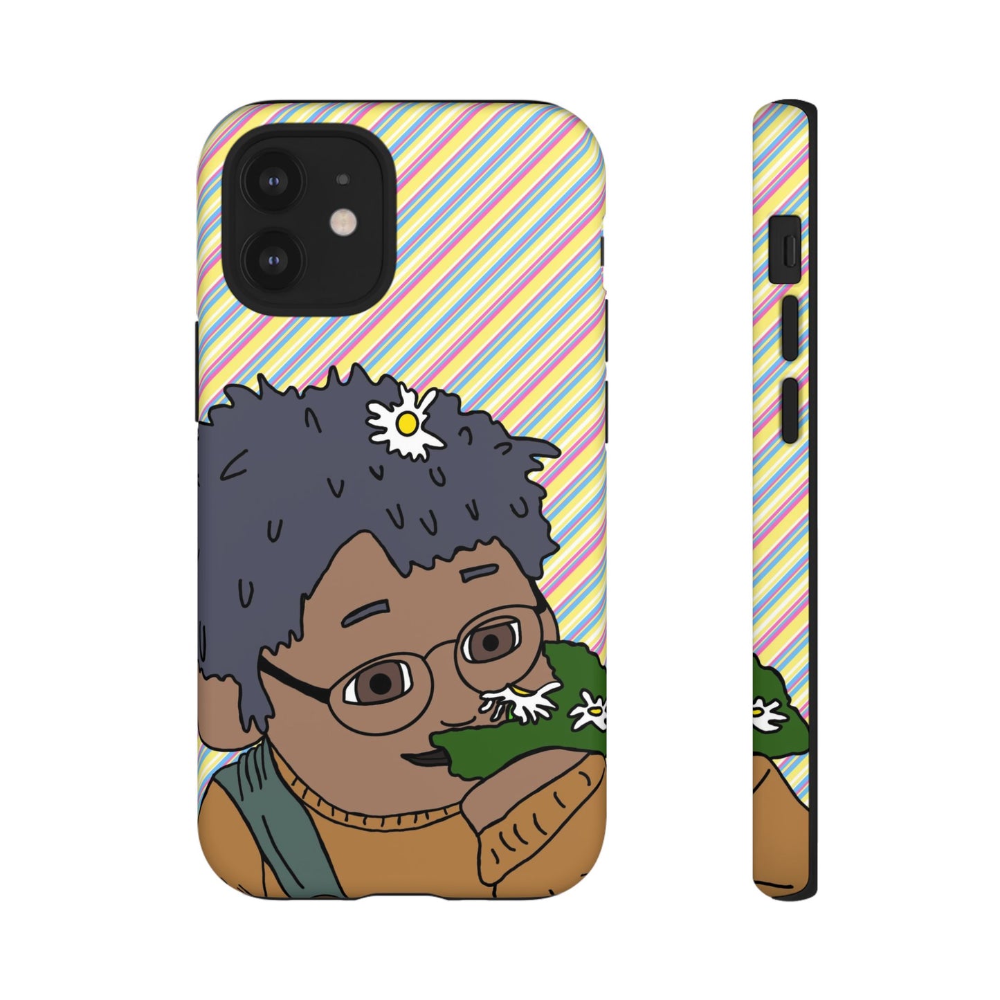 Cute Flowers Tom Phone Case —