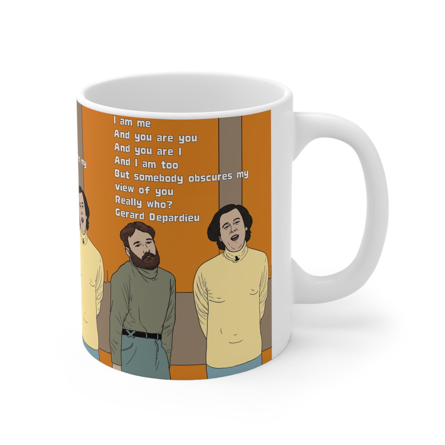 Mulligan & O'Hare Gerard Depardieu | The Smell of Reeves and Mortimer Mug | More Jam