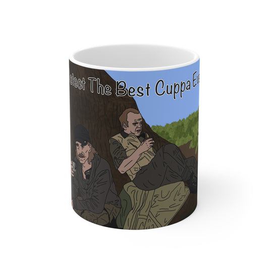 The Detectorists Relaxing Coffee Mug — "I Detect The Best Cuppa Ever" Ceramic Mug