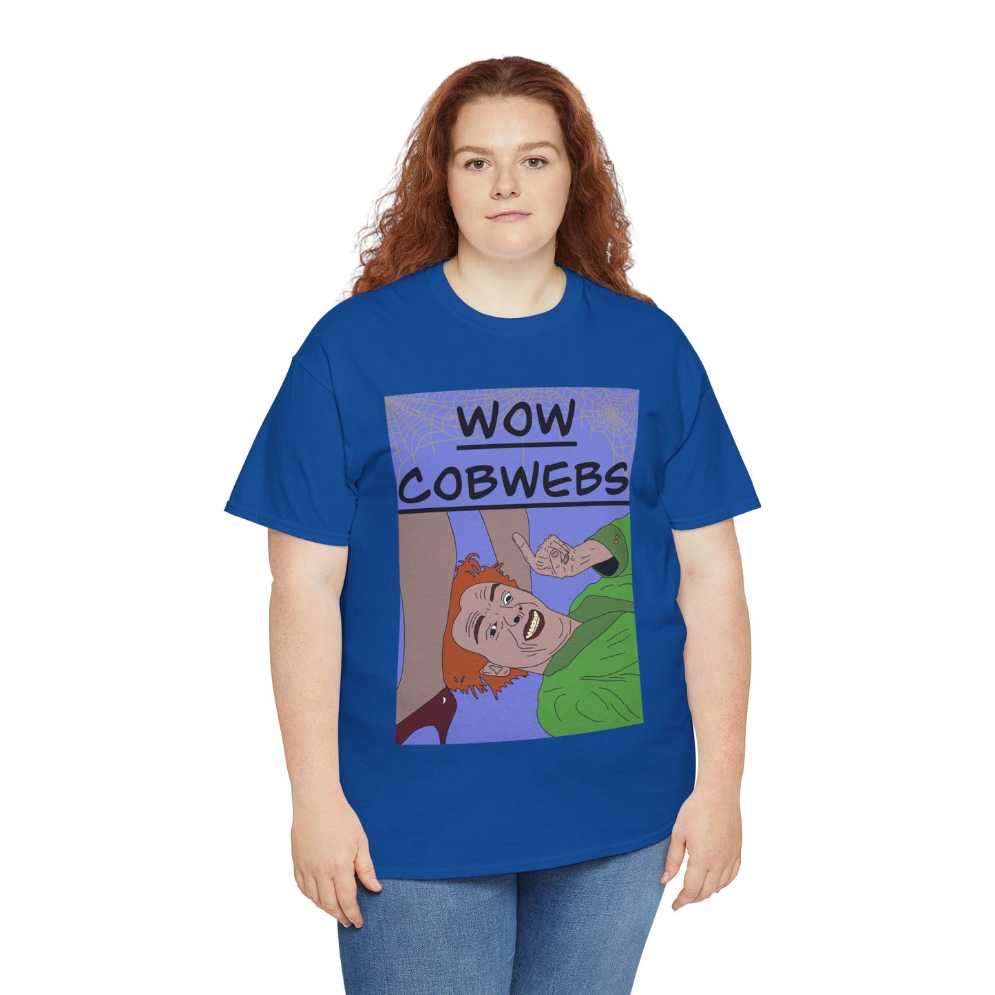 Drop Dead Fred T-Shirt — Funny "Wow Cobwebs" Retro Cartoon Tee