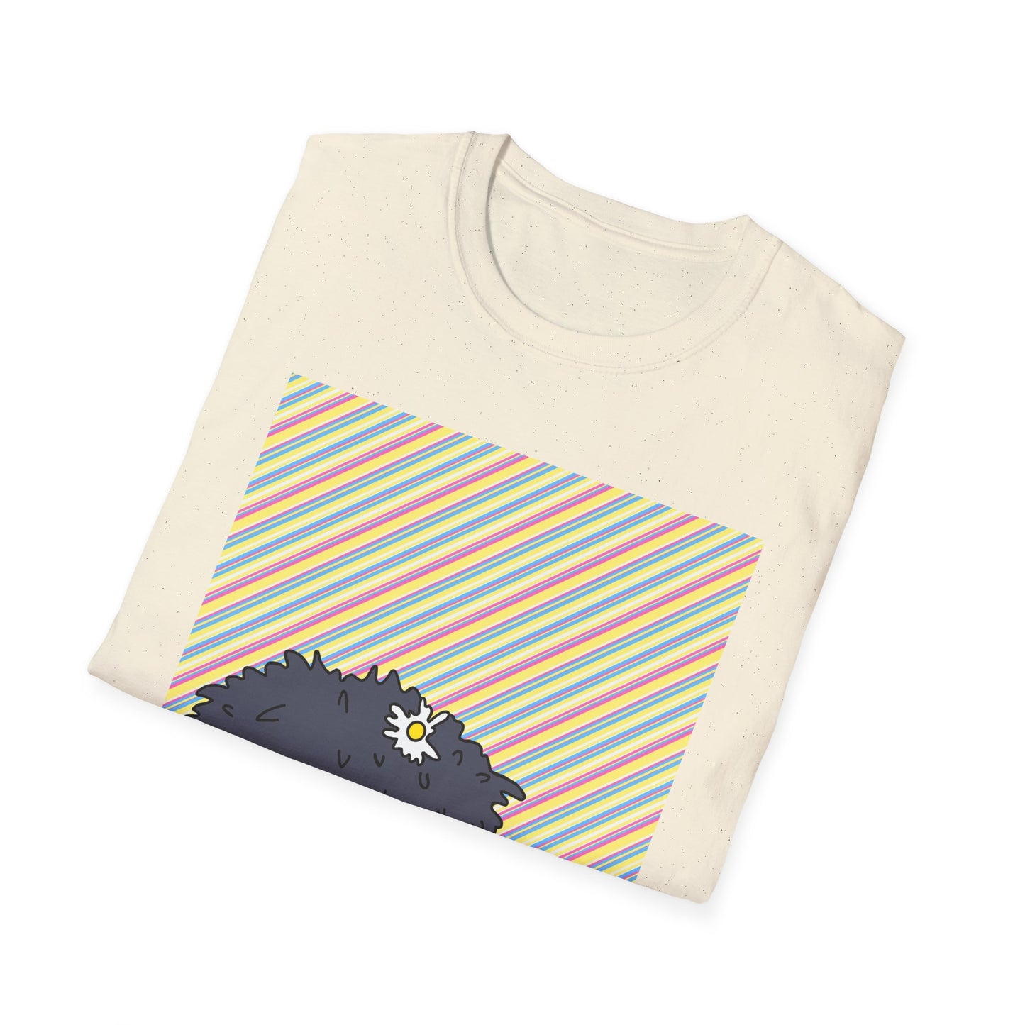 Retro T‑Shirt — Tom Sniffing Flowers Graphic Tee
