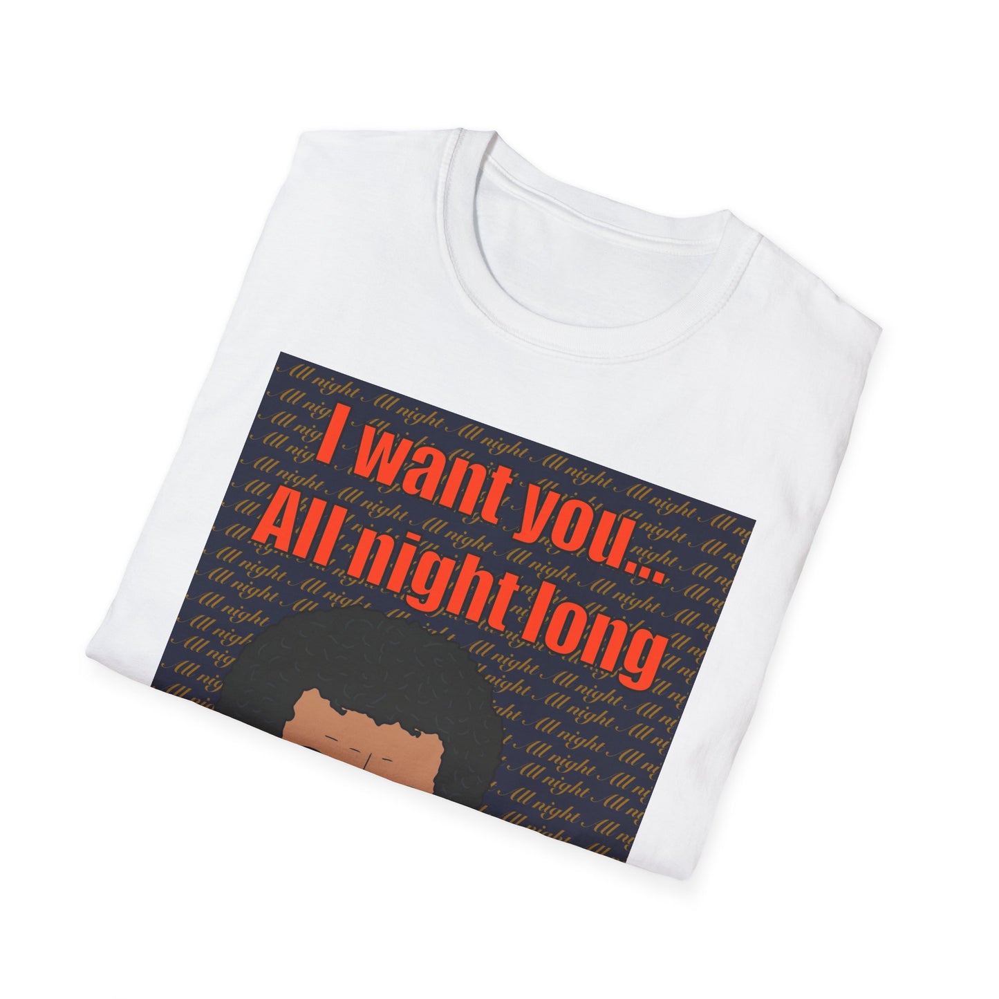 All Night Long T-Shirt — Retro Lionel Richie Graphic Tee
