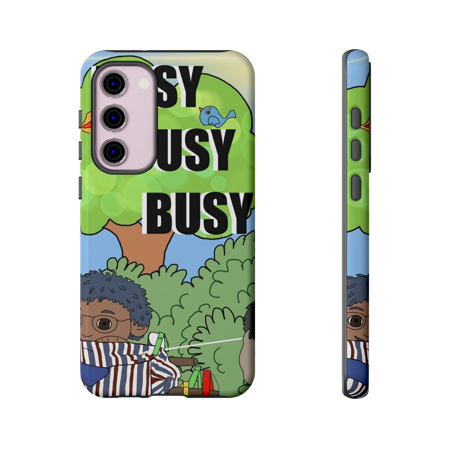 Phone Case — "Busy Busy Busy"