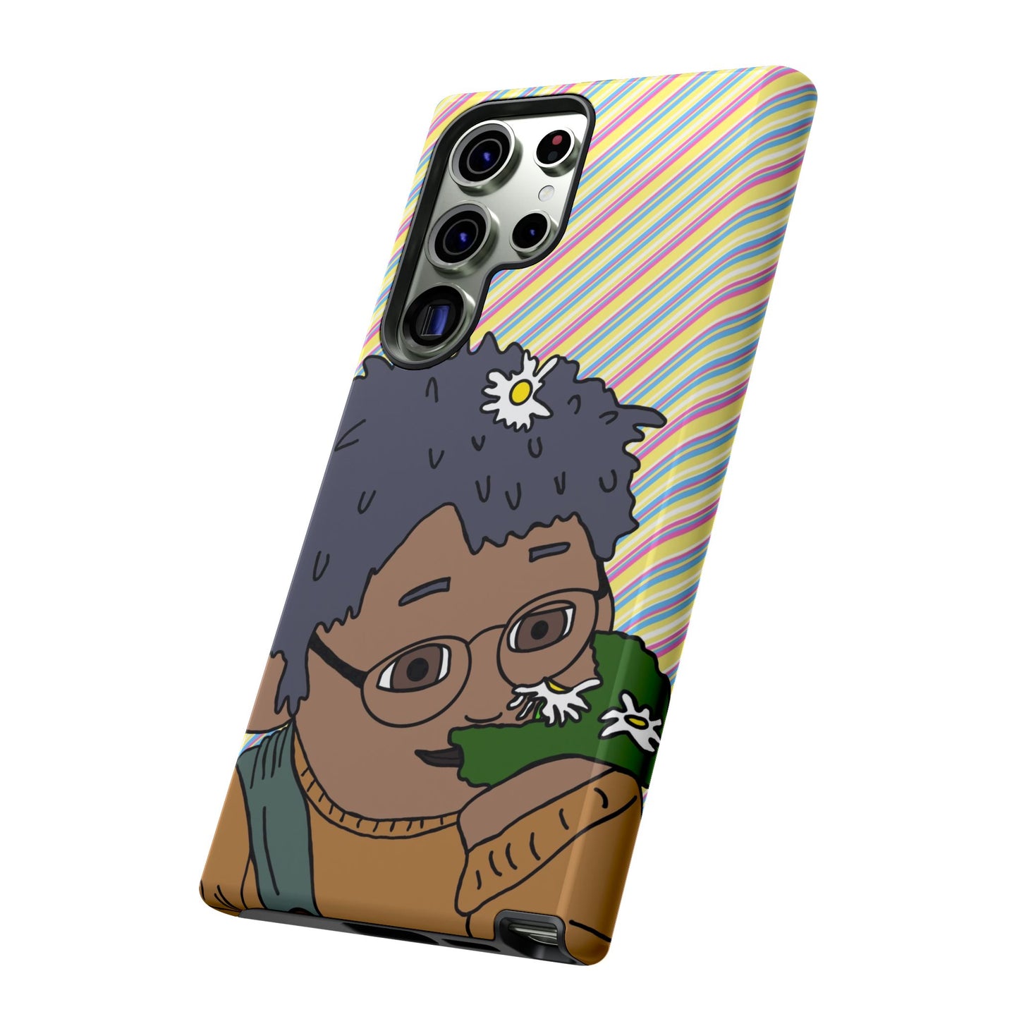 Cute Flowers Tom Phone Case —
