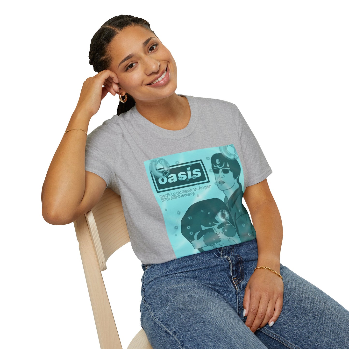 Oasis 30th Anniversary Don’t Look Back In Anger  T-Shirt | More Jam