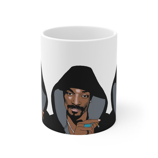 Hooded Snoop Ceramic Coffee Mug — 11oz/15oz