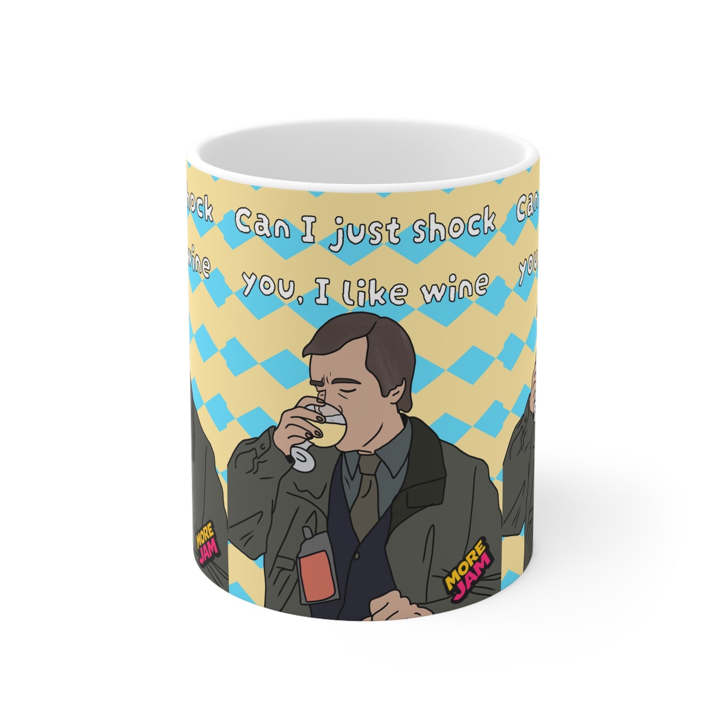 Alan Partridge | Can I Just Shock You Mug | More Jam