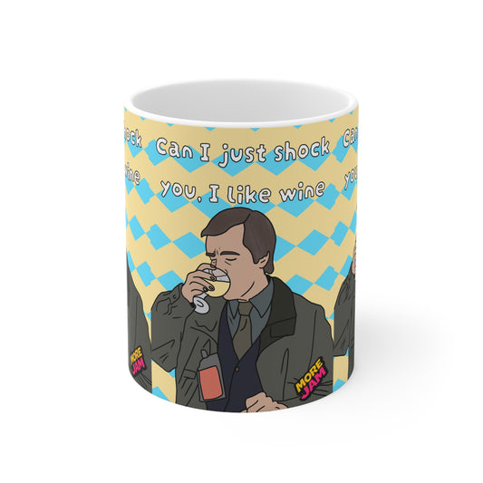 Alan Partridge | Can I Just Shock You Mug | More Jam