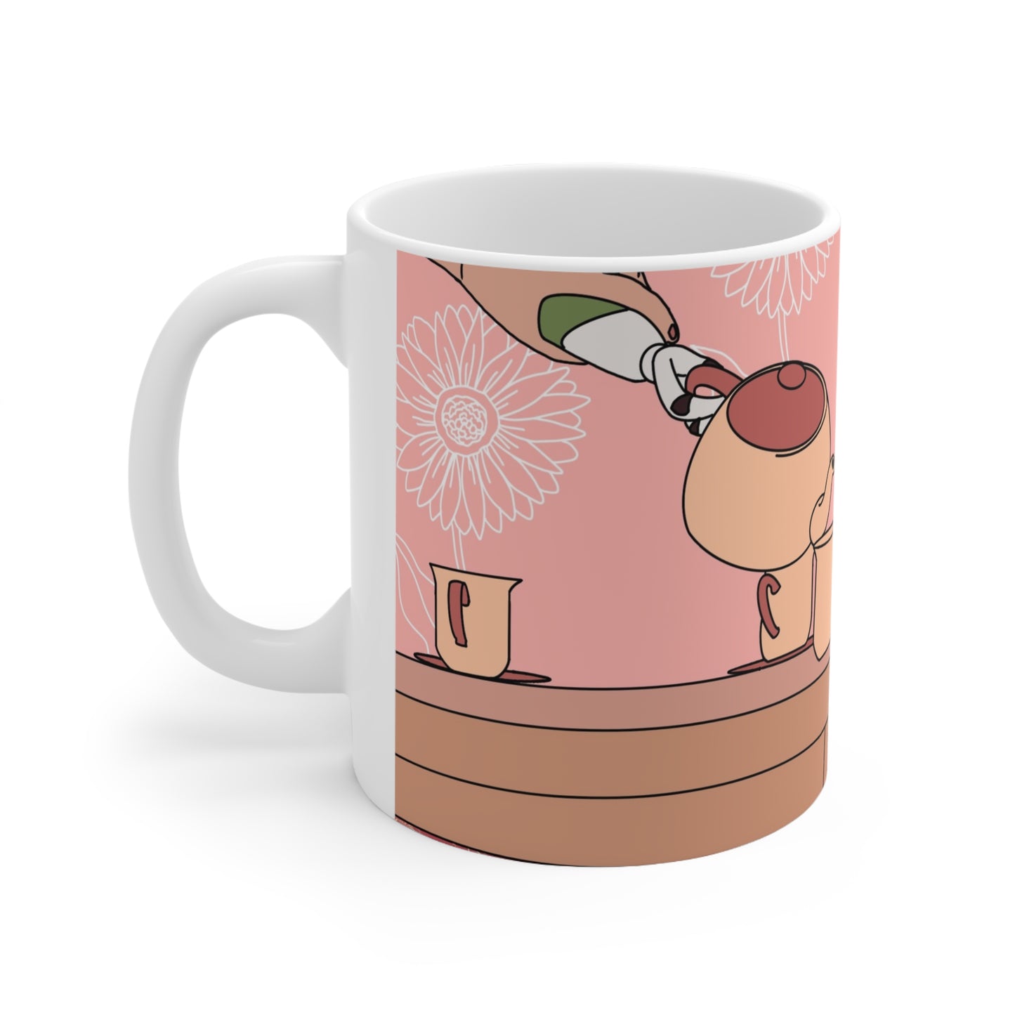 Tea with Buzz Lightyear Ceramic Mug — Cute