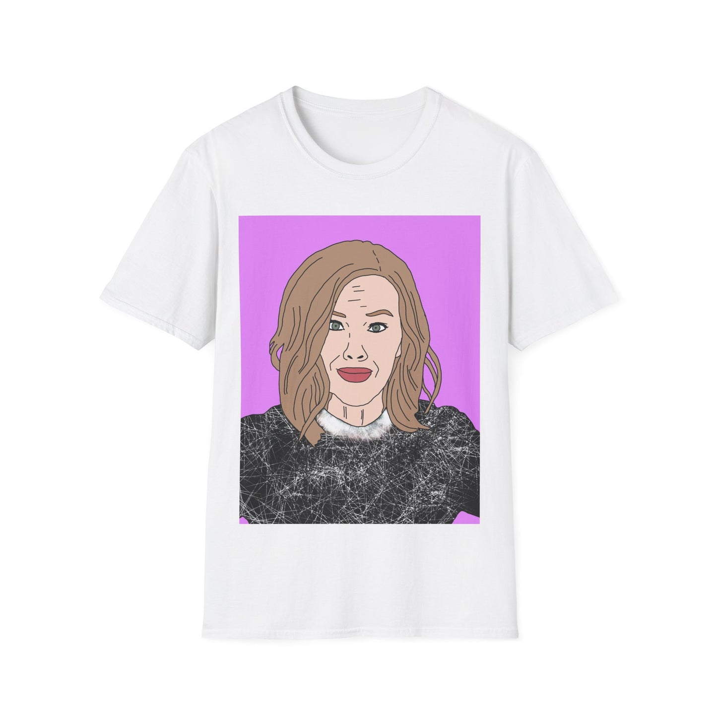 Moira Rose T-Shirt — Retro Pink Pop Art Woman Tee