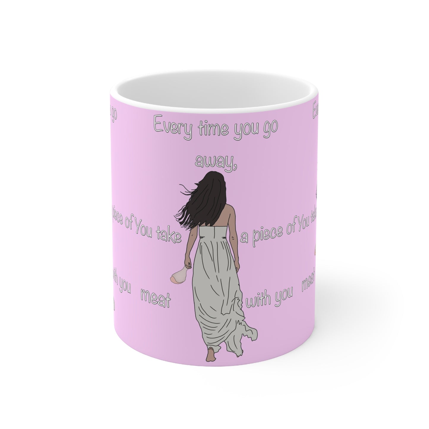 Funny Misheard Lyrics Ceramic Coffee Cup