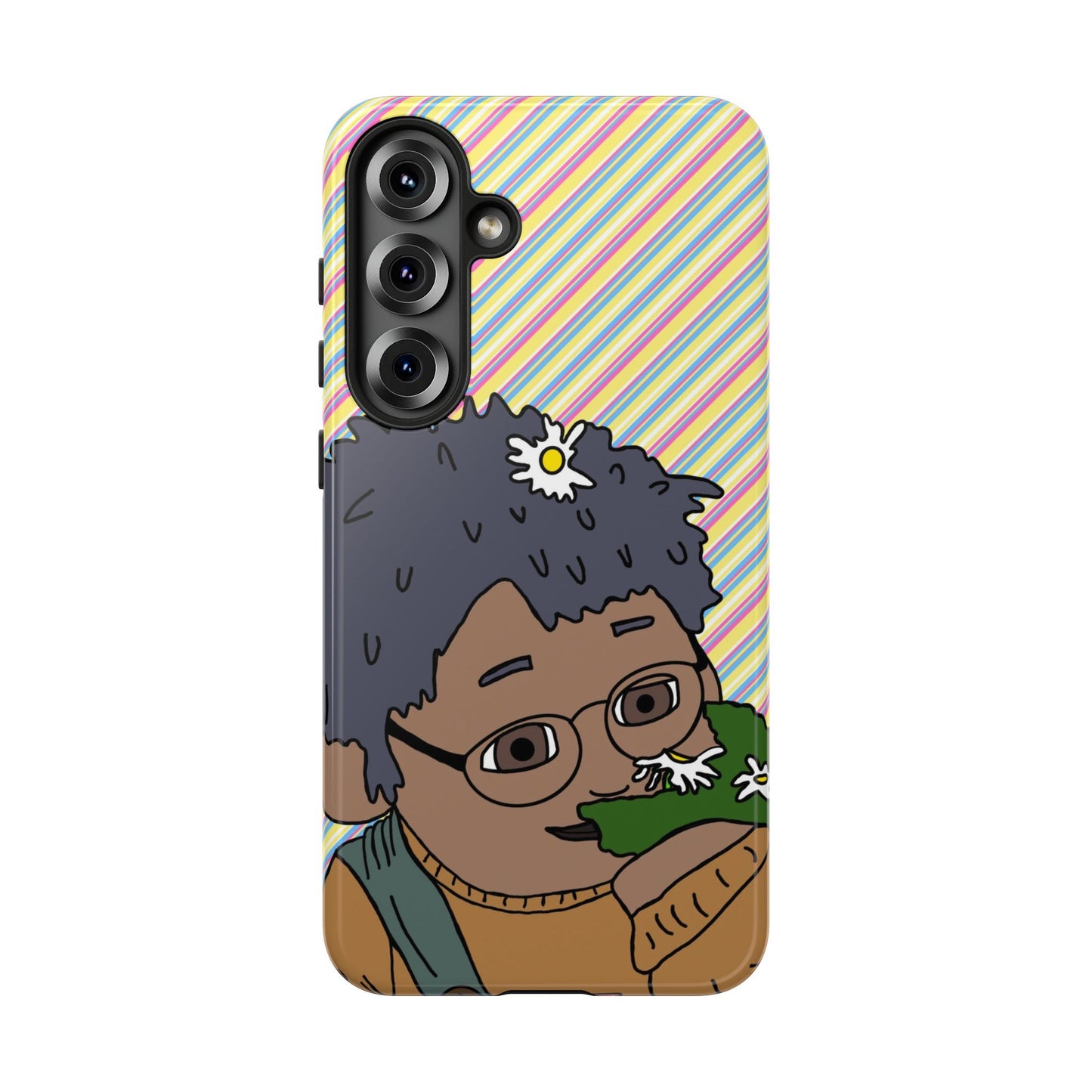 Cute Flowers Tom Phone Case —