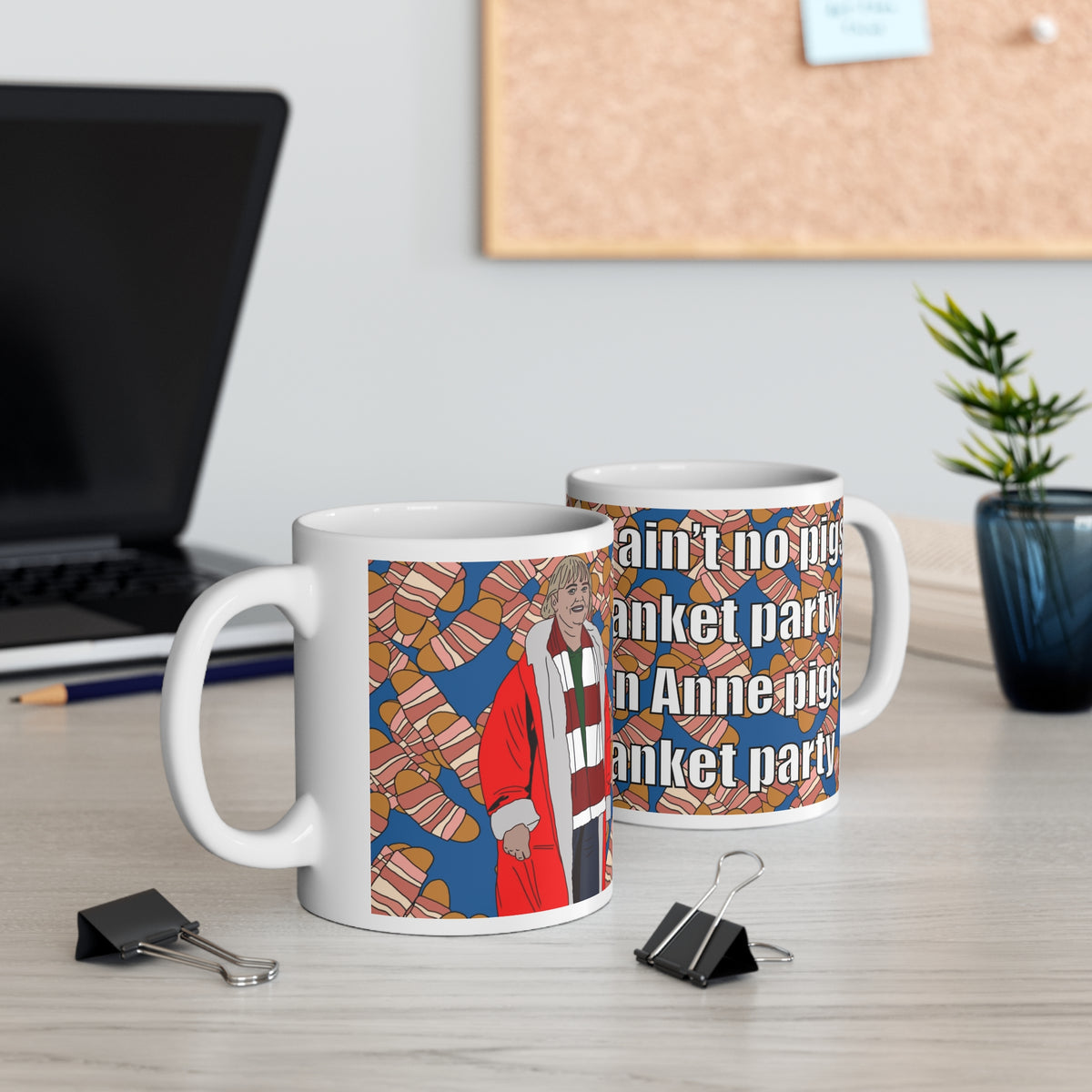 Amandaland Anne Sausage Party | Christmas Mug | More Jam
