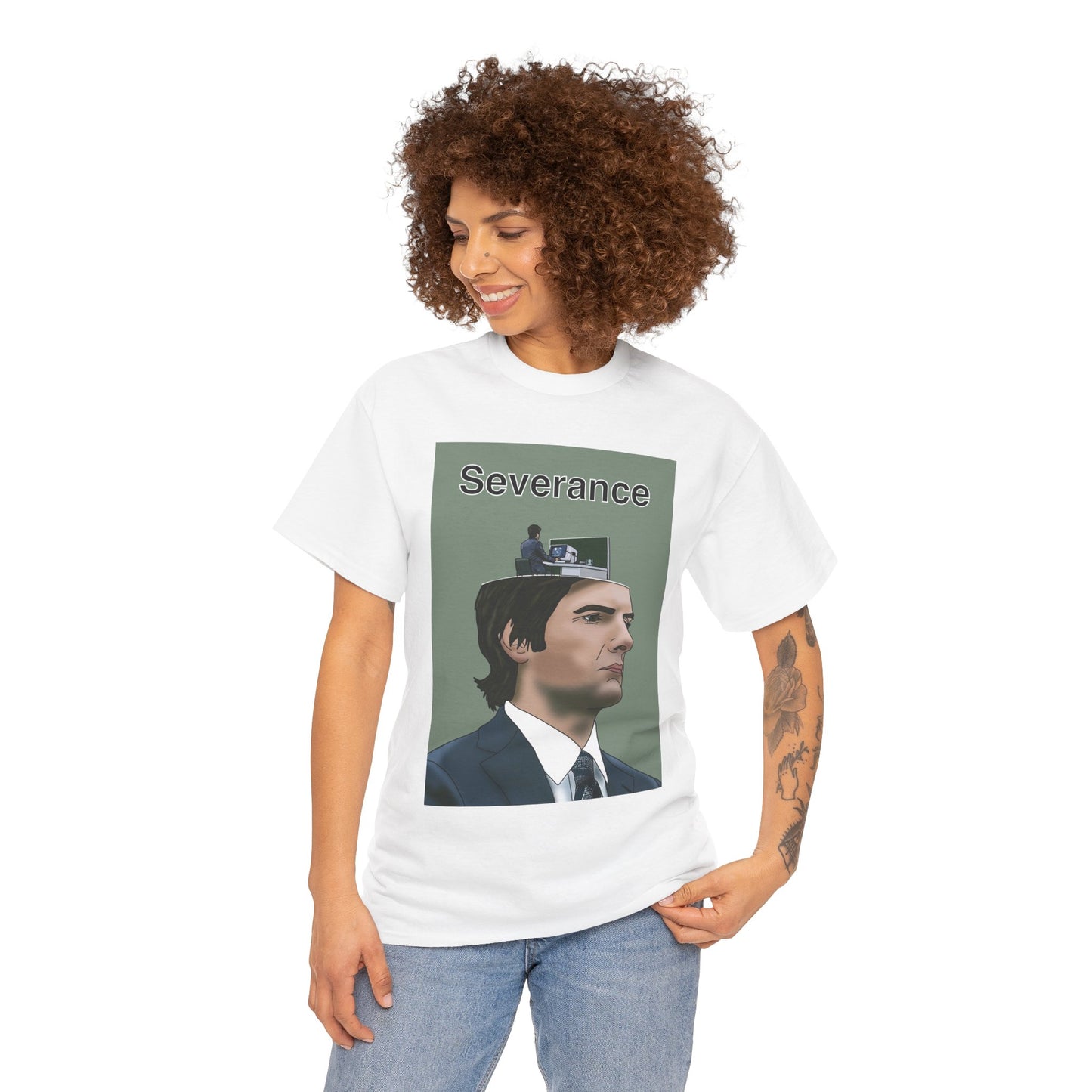 Severance Tee — Minimalist TV-Series Graphic T-Shirt