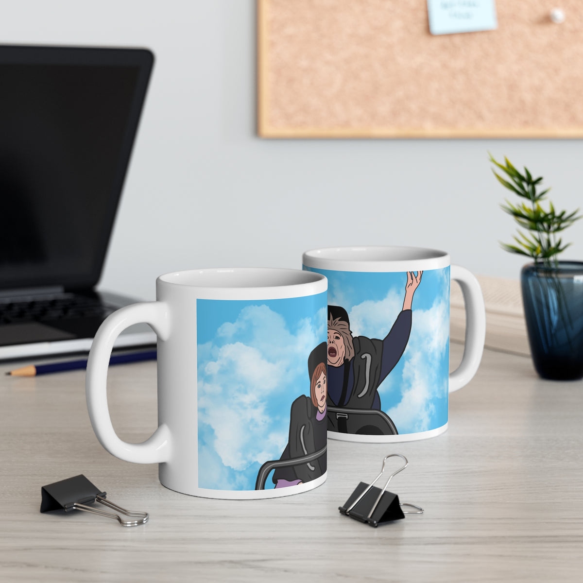 Ann Droid Rollercoaster | Funny Mug | More Jam