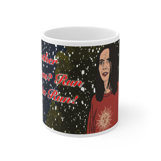 Patricia Run! | Widows Bay Christmas Mug | More Jam