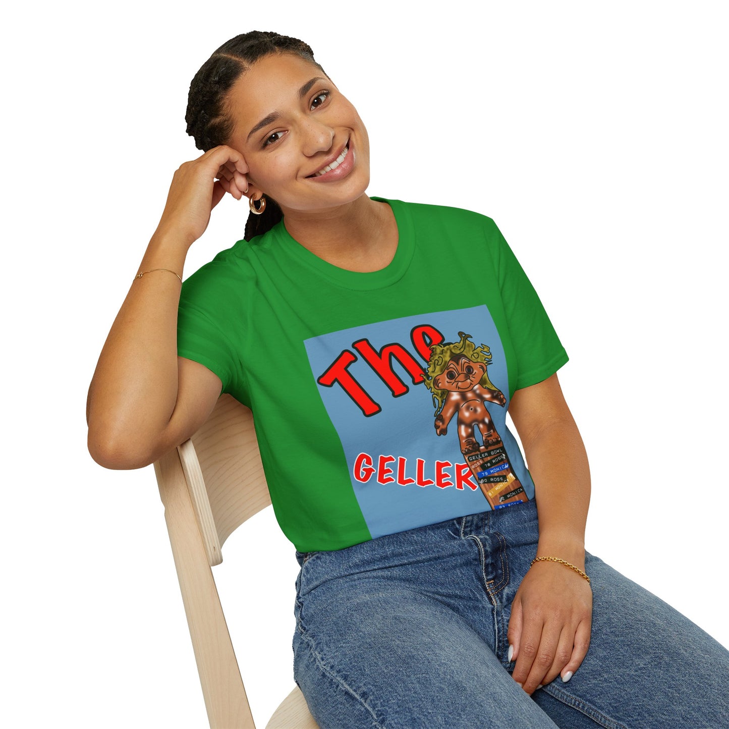 Friends TV Show Geller Cup T-Shirt — Retro Trophy Graphic Tee