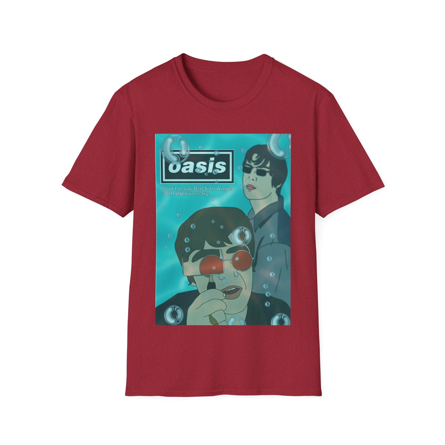 Oasis Don’t Look Back In Anger 30th Anniversary T Shirt | More Jam