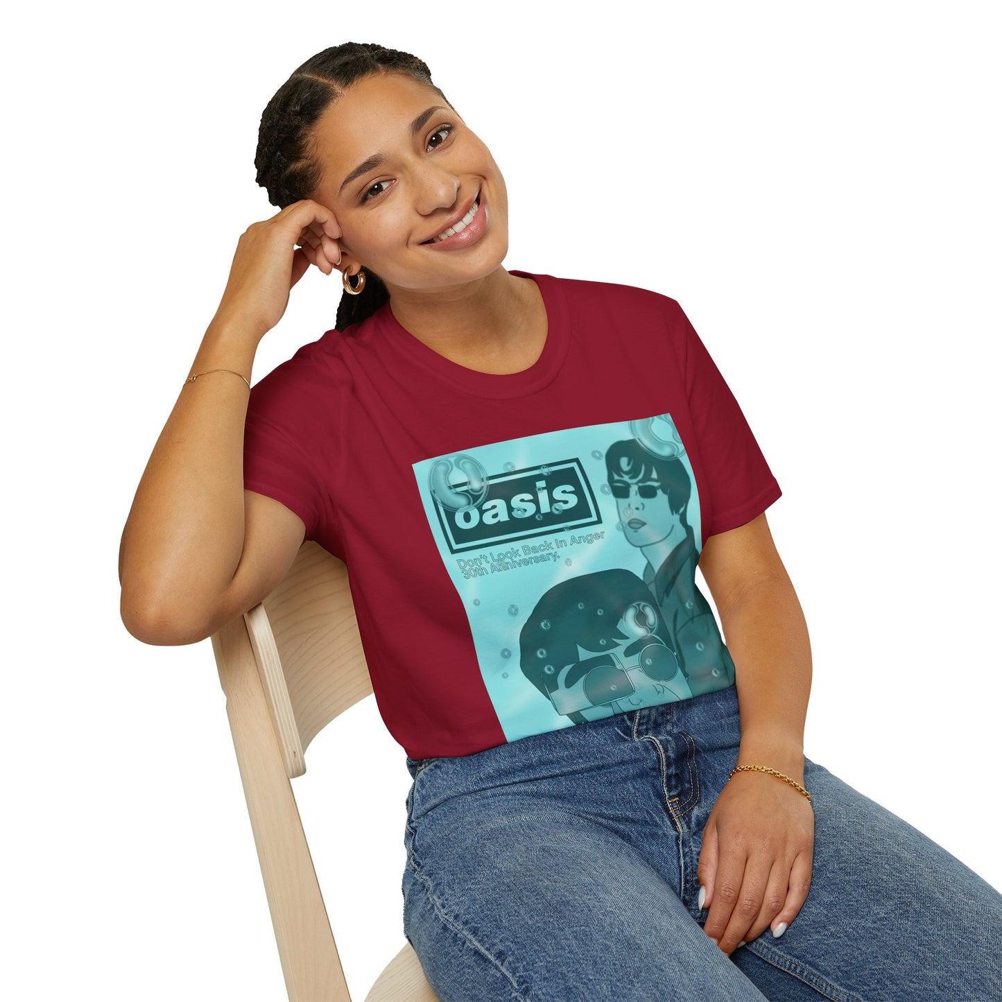 Oasis 30th Anniversary Don’t Look Back In Anger  T-Shirt | More Jam