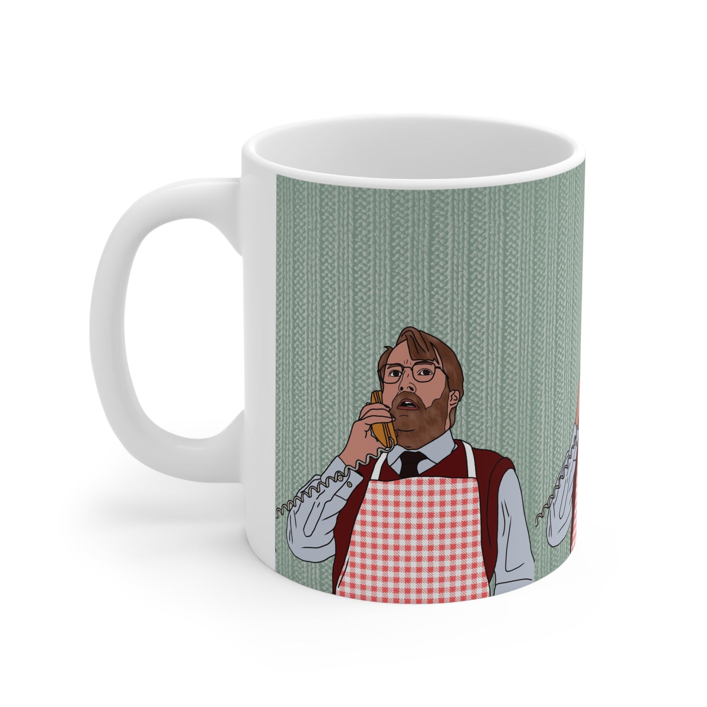 Ludwig Knit Pattern Mug | More Jam