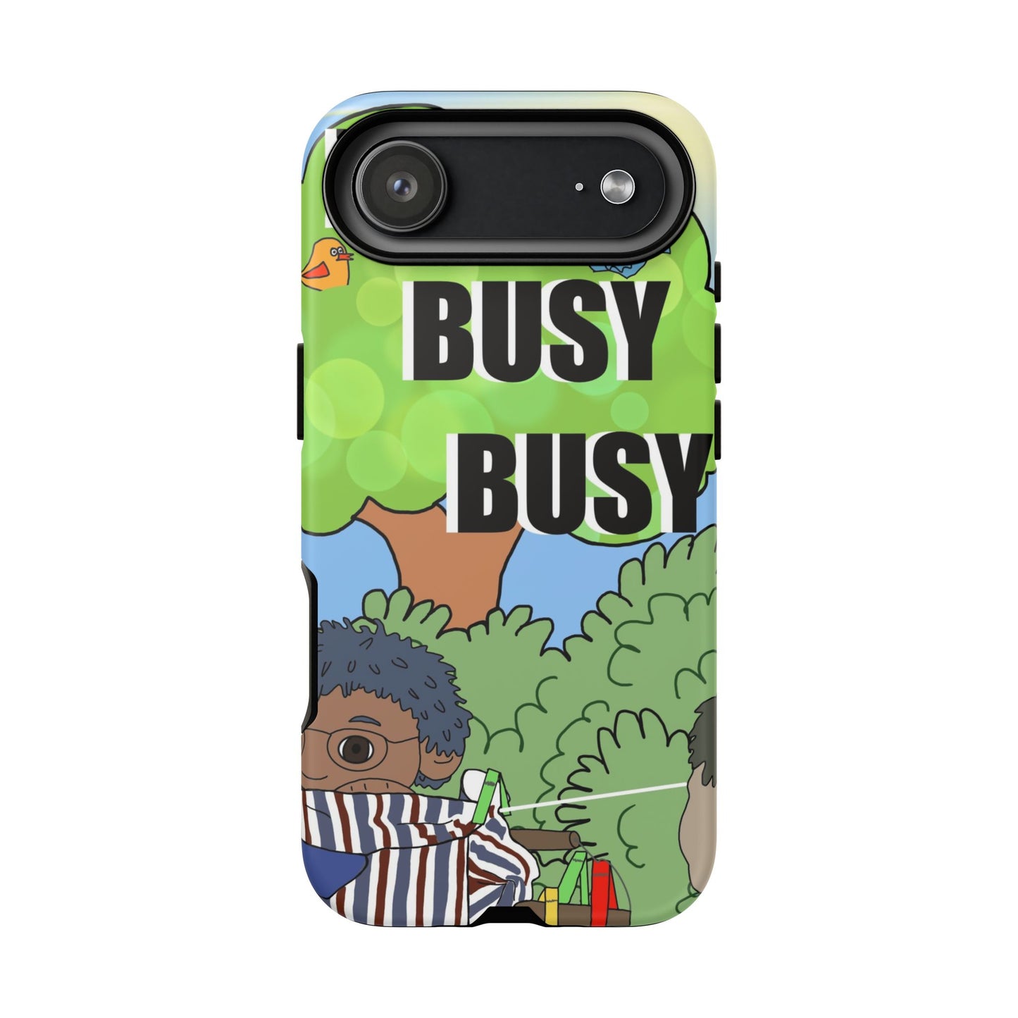 Phone Case — "Busy Busy Busy"