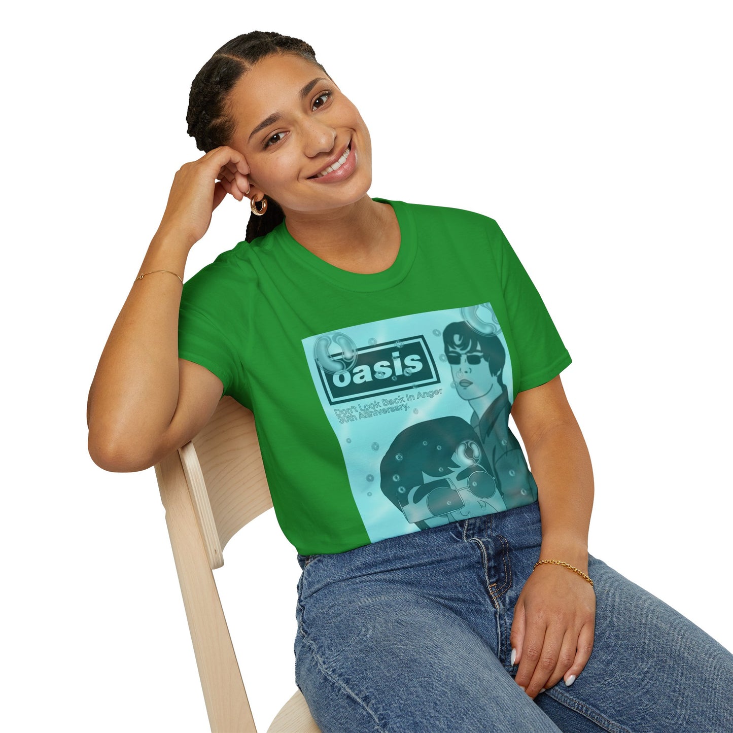 Oasis 30th Anniversary Don’t Look Back In Anger  T-Shirt | More Jam