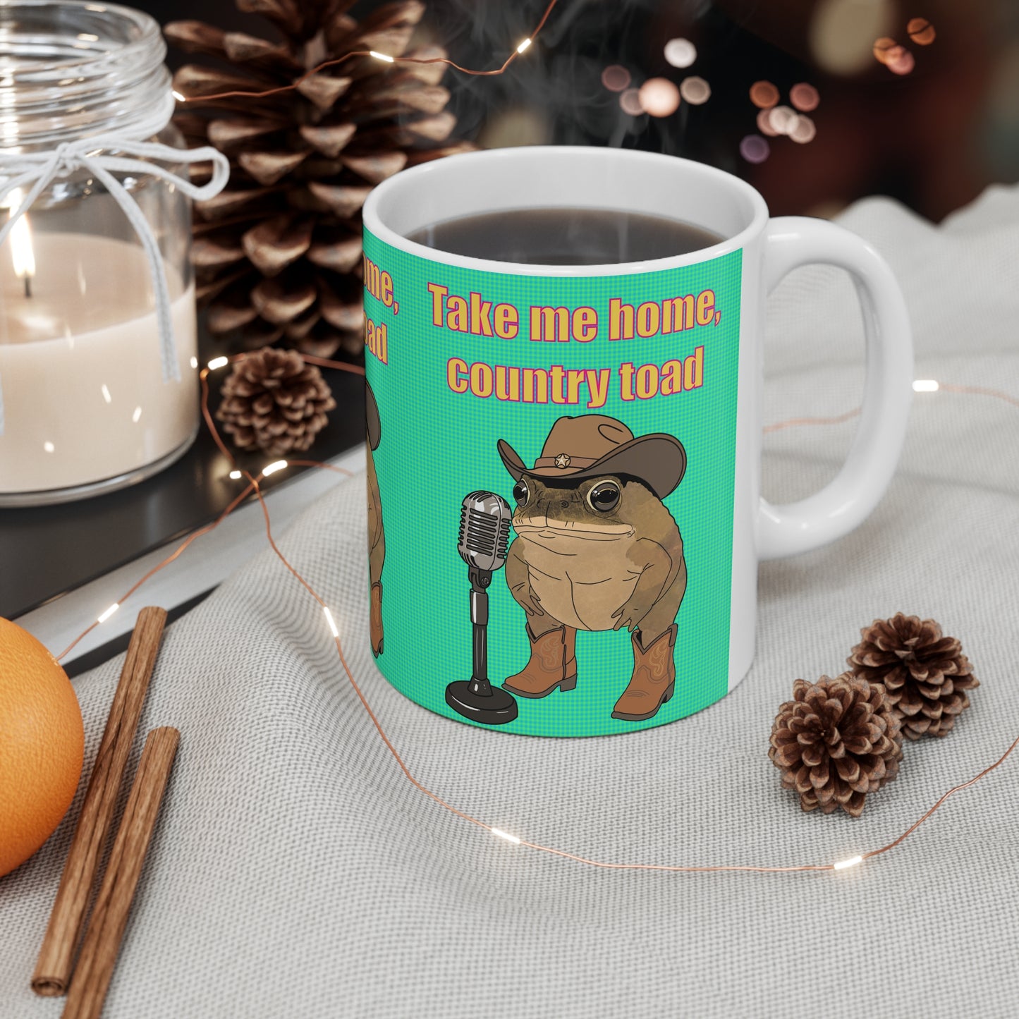 Country Toad | Funny Mug | More Jam