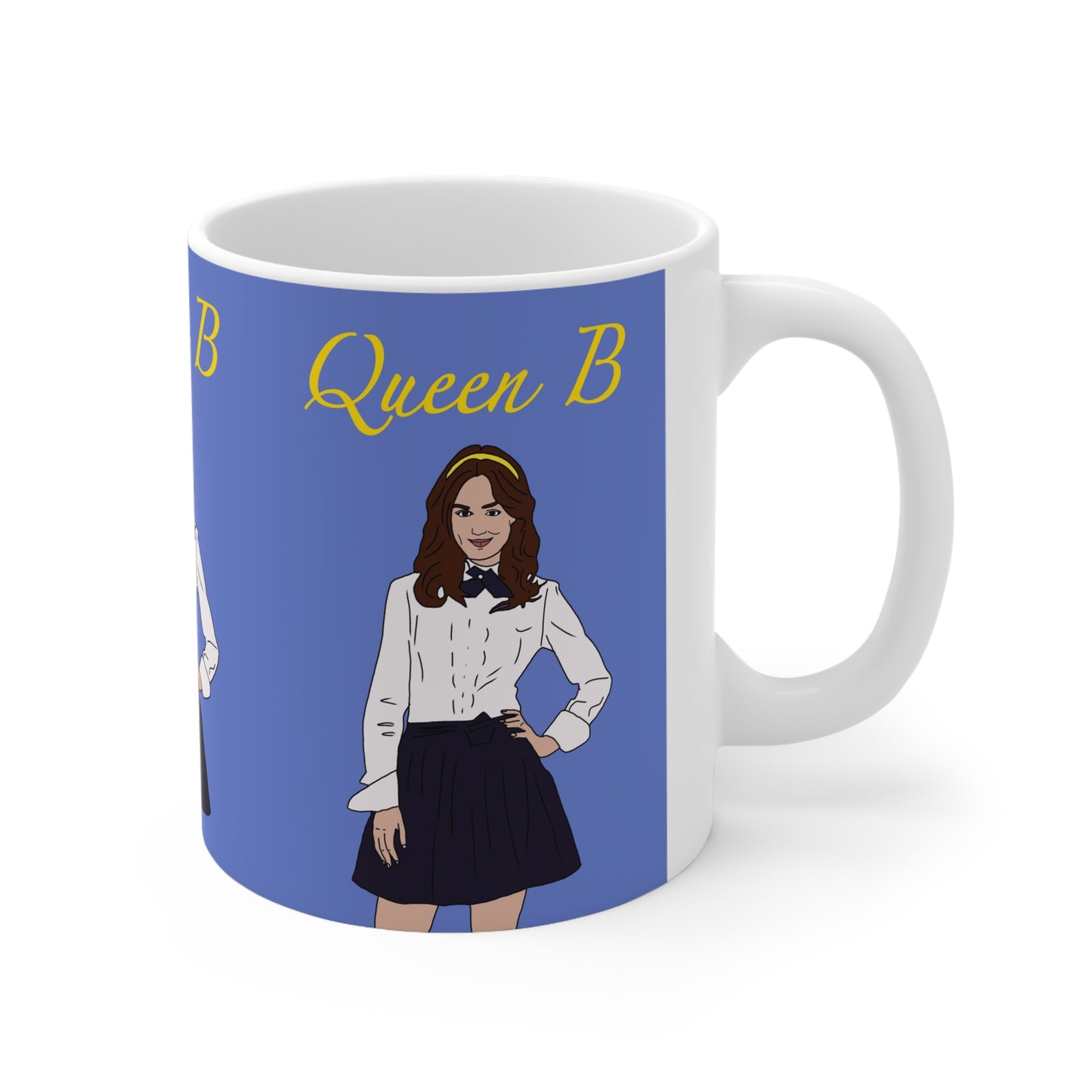 Blair Waldorf Gossip Girl Queen B Ceramic Coffee Mug —