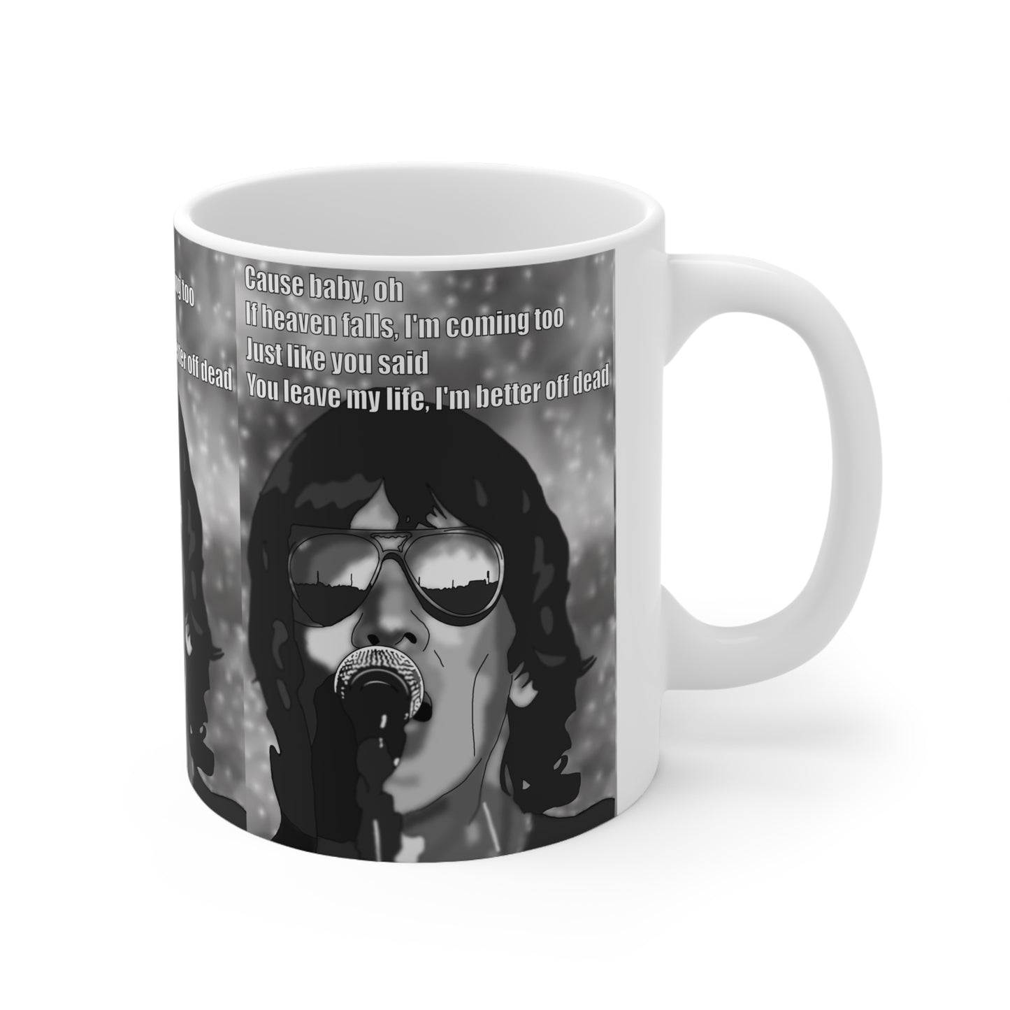 Richard Ashcroft Sonnet Coffee Cup