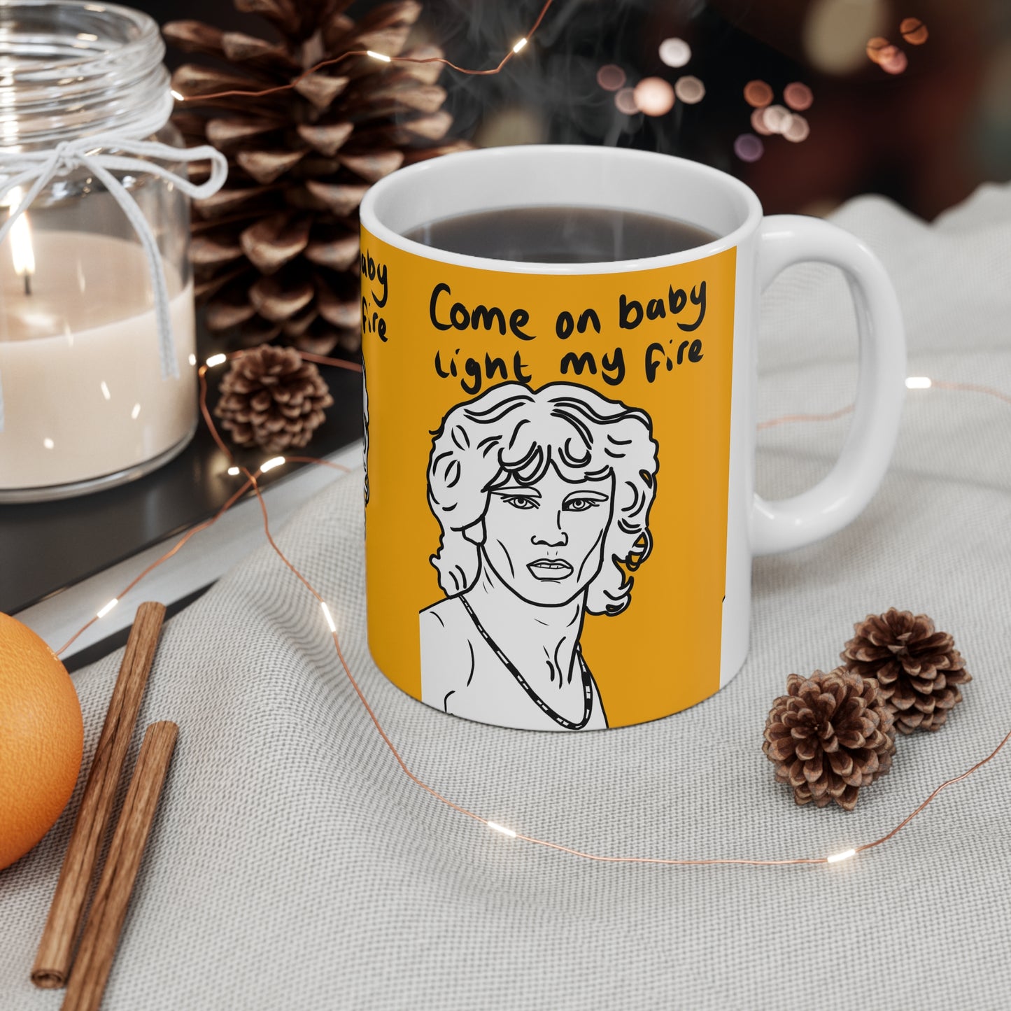 The Doors | Jim Morrison Light My Fire Mug | More Jam